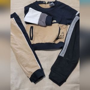 Sweater with 2 sweatpants